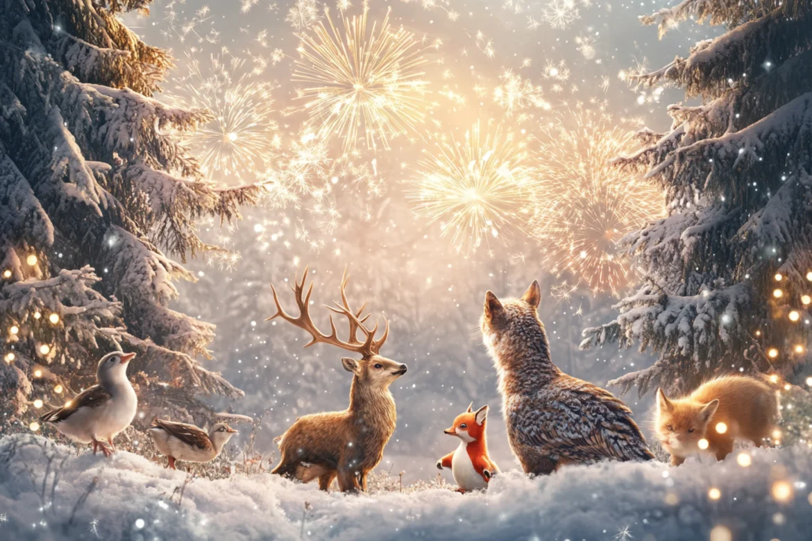 Welche Belastung bedeutet Silvester für Wildtiere?